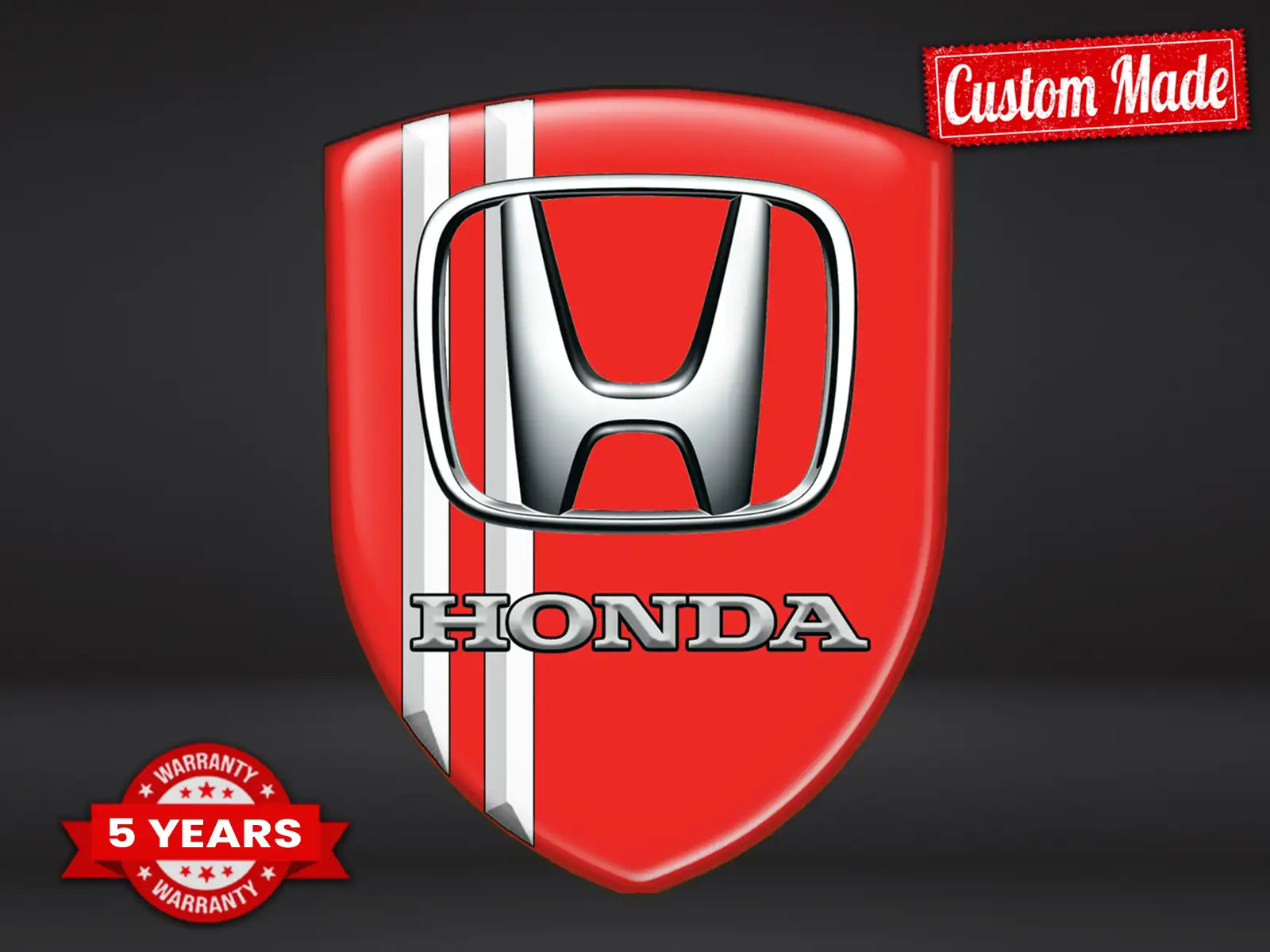 Honda Autoaufkleber Robust Modern Universal